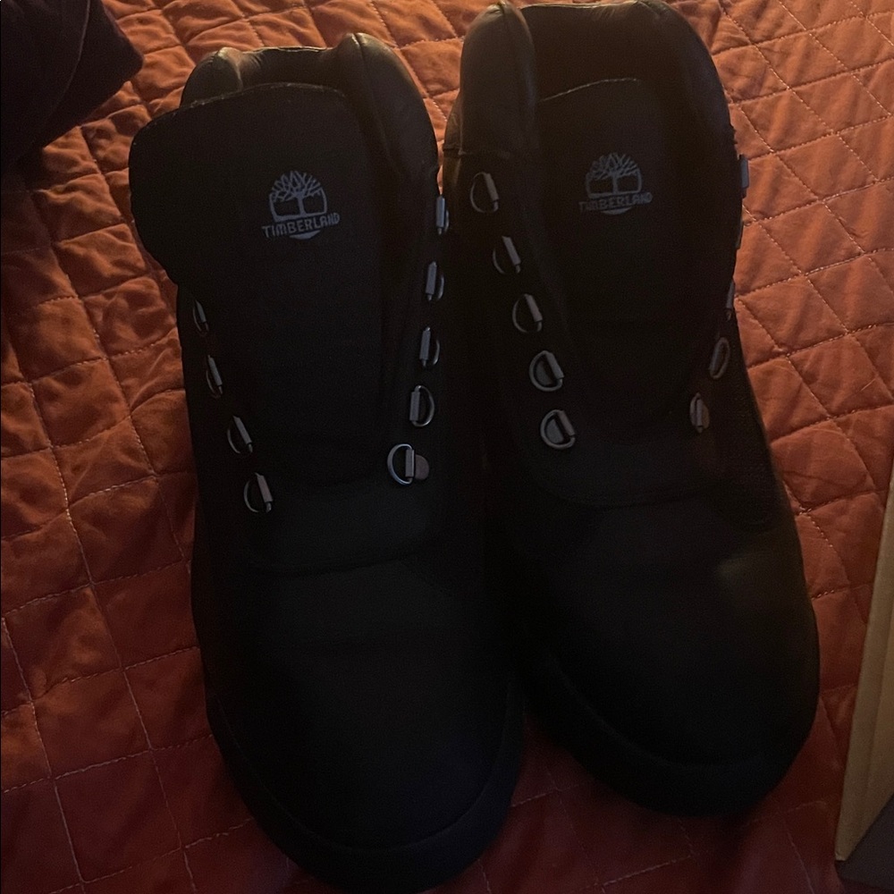 Timberland Dark Leather Boots